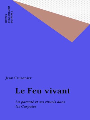 cover image of Le Feu vivant